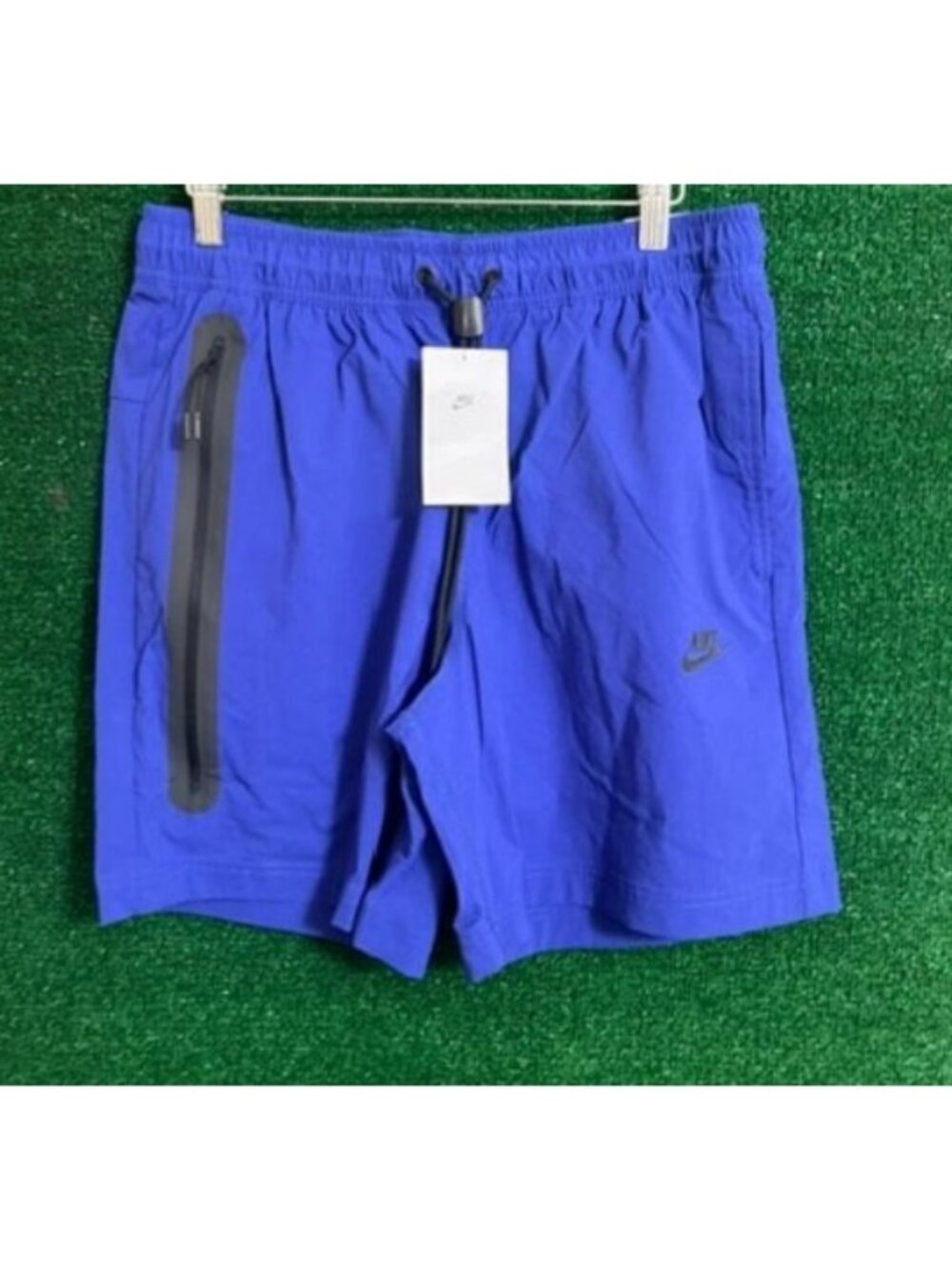 Men's Nike Tech Woven Casual Lounge Shorts Deep Night Purple HQ0470-539 Size M